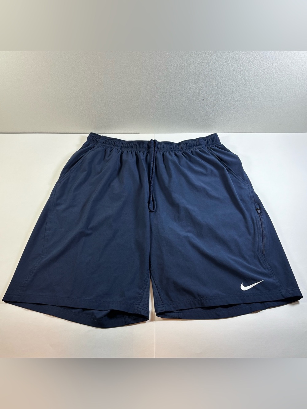 Nike Dri-Fit N.E.T. 11 Inseam Woven Tennis Shorts 455618-451 Blue Men’s XXL 2XL
